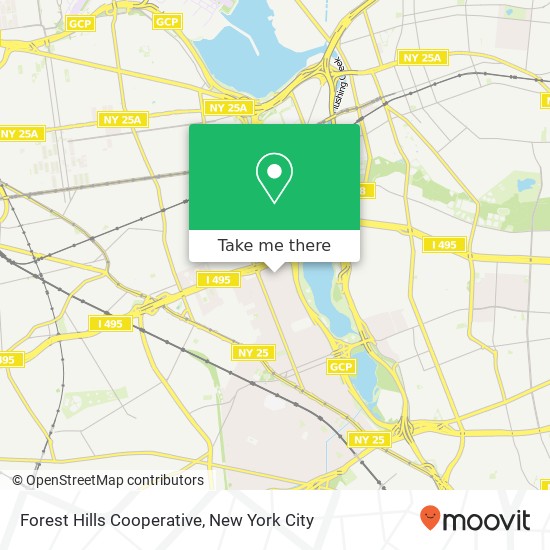 Forest Hills Cooperative map