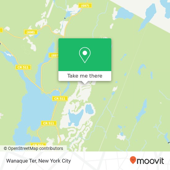 Wanaque Ter map