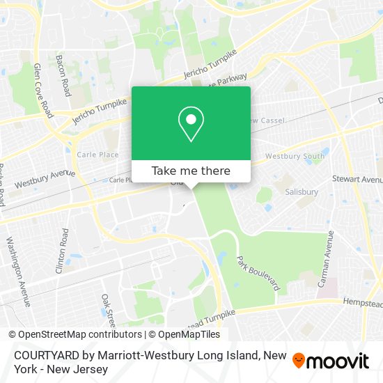 COURTYARD by Marriott-Westbury Long Island map