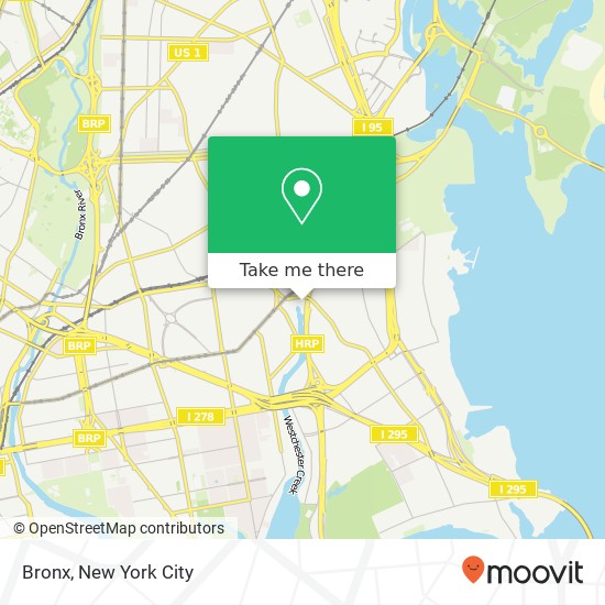 Mapa de Bronx