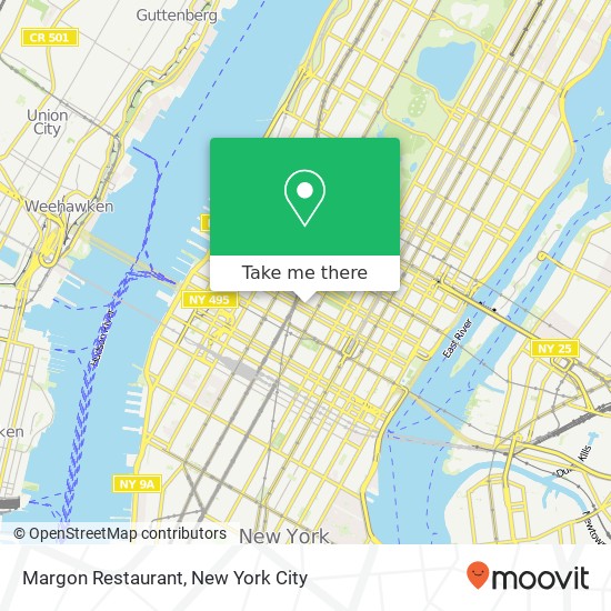 Margon Restaurant map