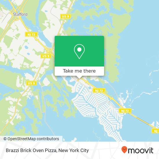Mapa de Brazzi Brick Oven Pizza