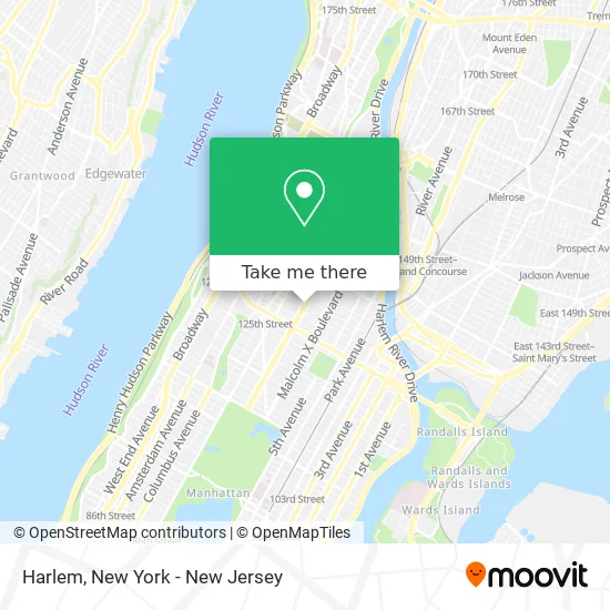 Harlem map