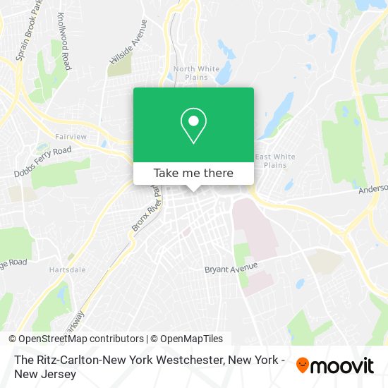 Mapa de The Ritz-Carlton-New York Westchester