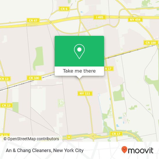 An & Chang Cleaners map