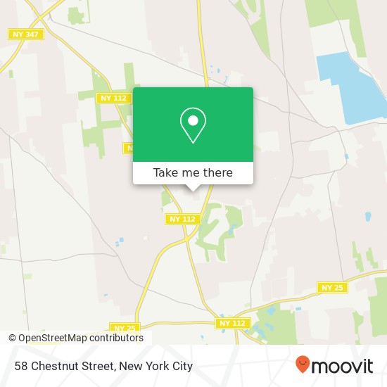 Mapa de 58 Chestnut Street