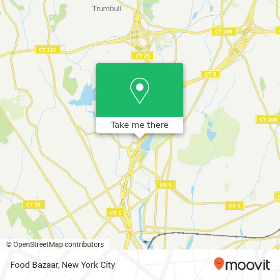 Mapa de Food Bazaar