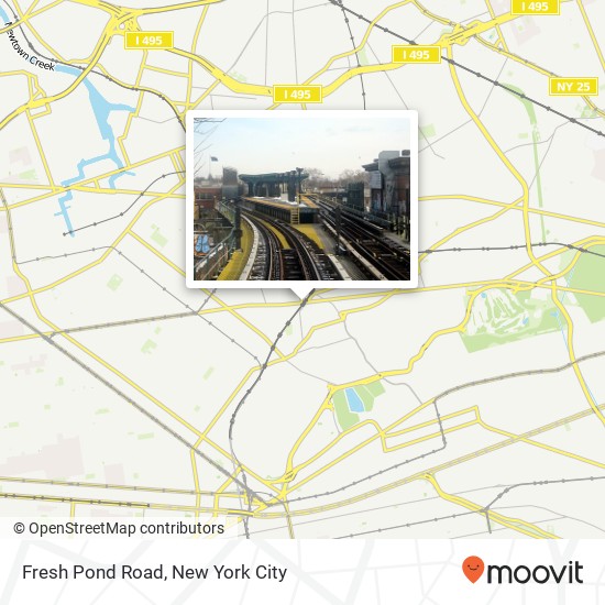 Mapa de Fresh Pond Road