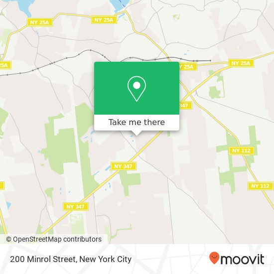 200 Minrol Street map