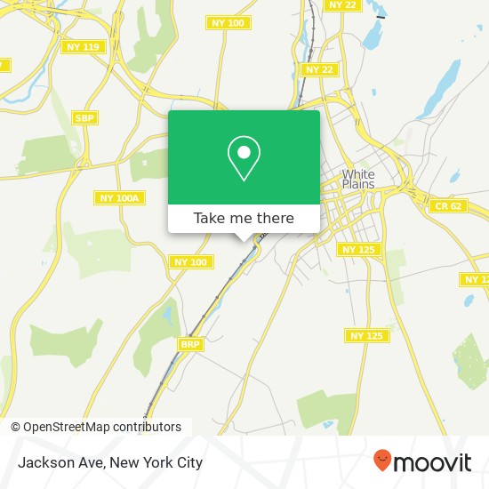 Jackson Ave map