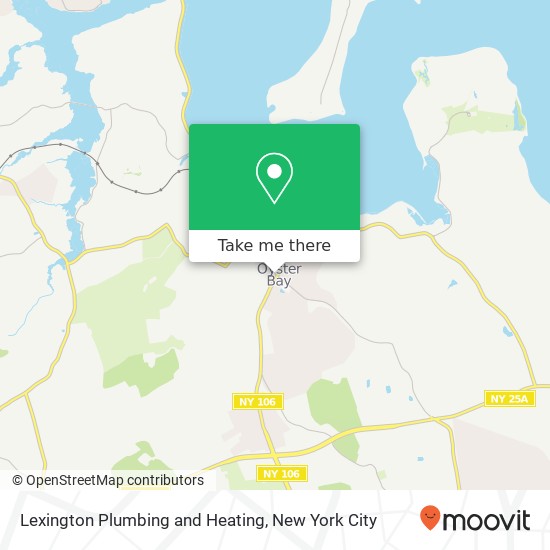 Lexington Plumbing and Heating map