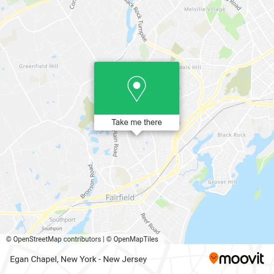 Egan Chapel map
