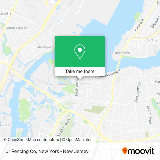 Jr Fencing Co map