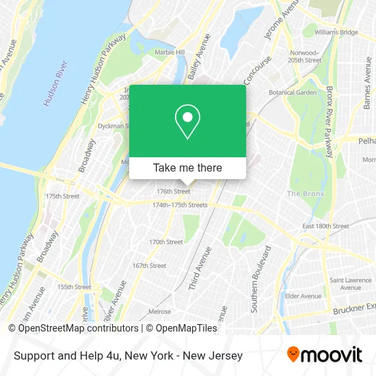 Support and Help 4u map
