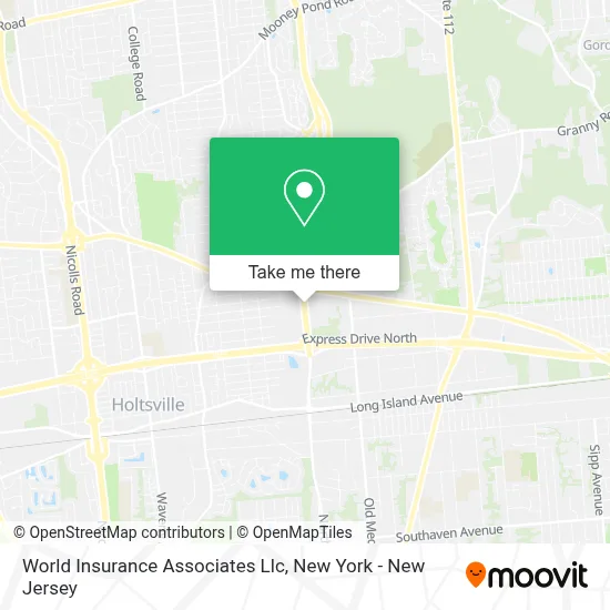 World Insurance Associates Llc map