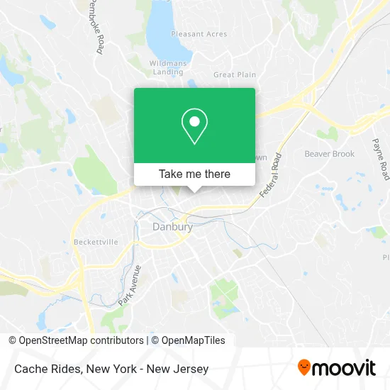 Cache Rides map