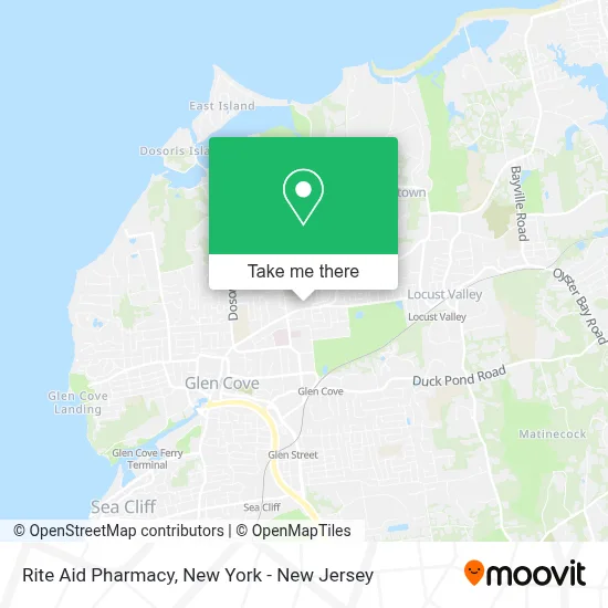 Rite Aid Pharmacy map