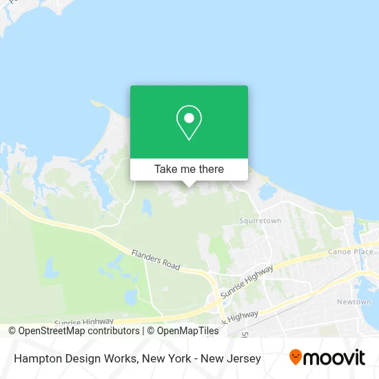 Hampton Design Works map