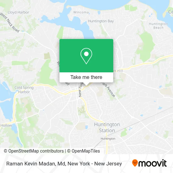 Raman Kevin Madan, Md map