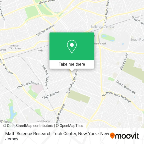 Math Science Research Tech Center map