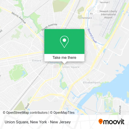 Union Square map