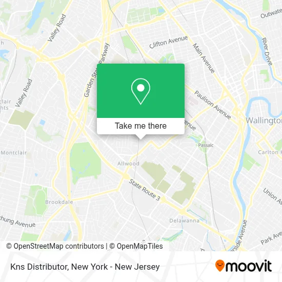 Kns Distributor map