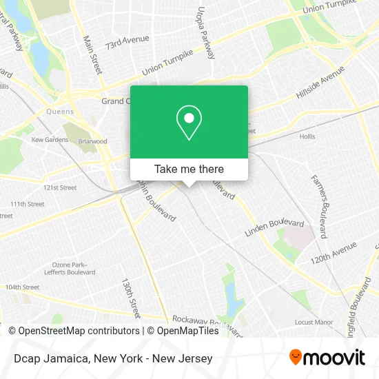 Dcap Jamaica map