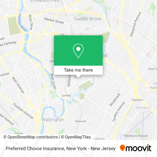 Preferred Choice Insurance map