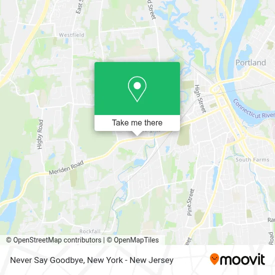 Never Say Goodbye map