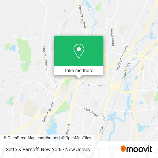Sette & Parnoff map
