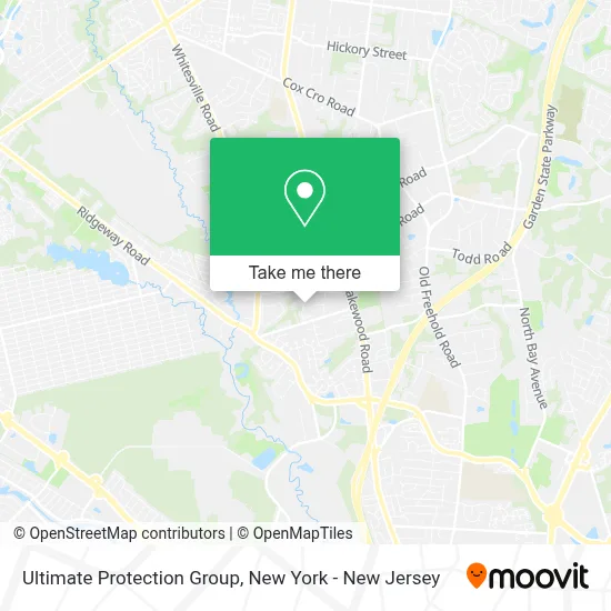 Ultimate Protection Group map