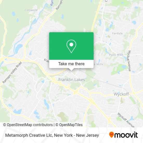 Metamorph Creative Llc map