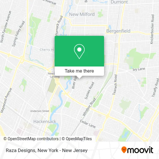 Raza Designs map