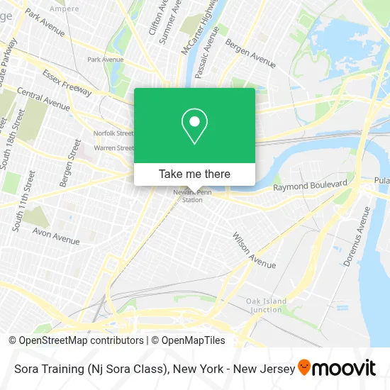 Sora Training (Nj Sora Class) map