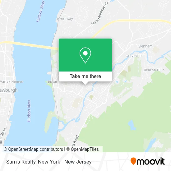 Sam's Realty map