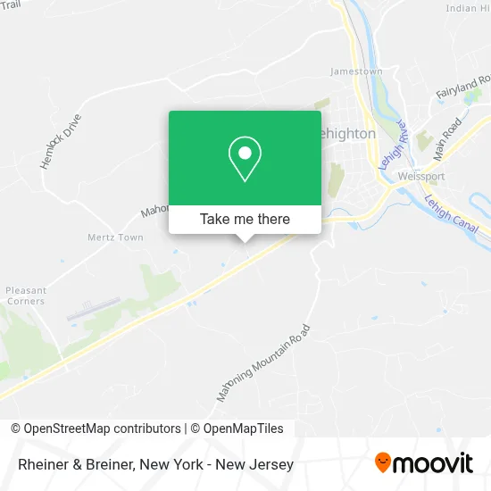 Rheiner & Breiner map
