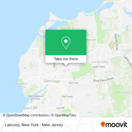 Labcorp map