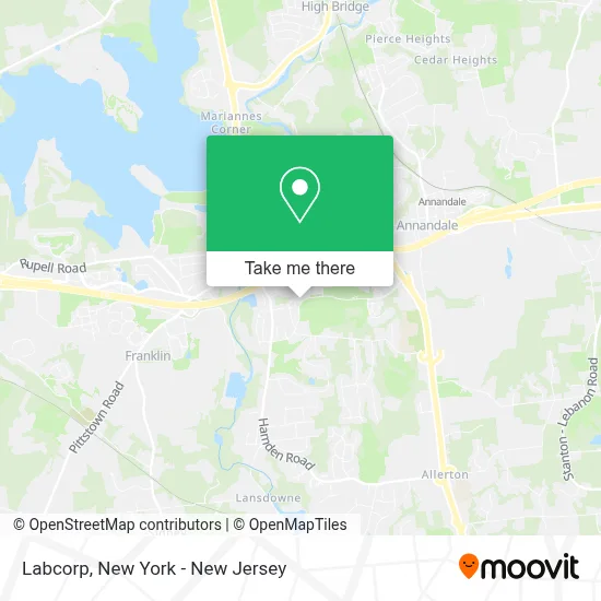 Labcorp map