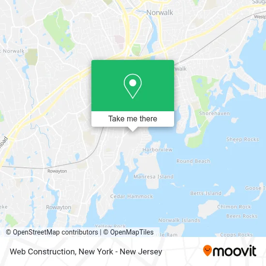 Web Construction map