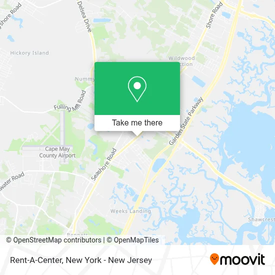 Rent-A-Center map
