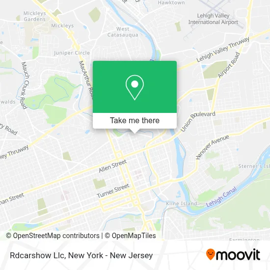 Rdcarshow Llc map