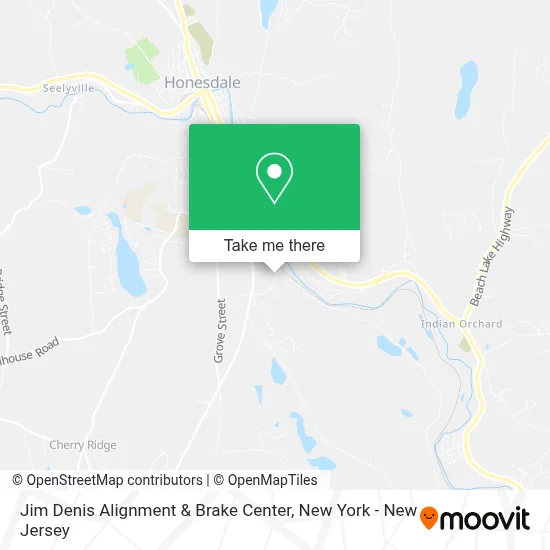 Jim Denis Alignment & Brake Center map