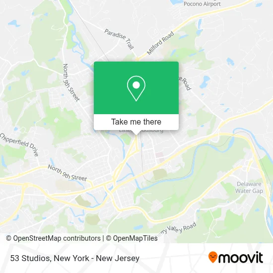 53 Studios map