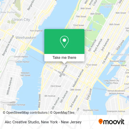 Akc Creative Studio map