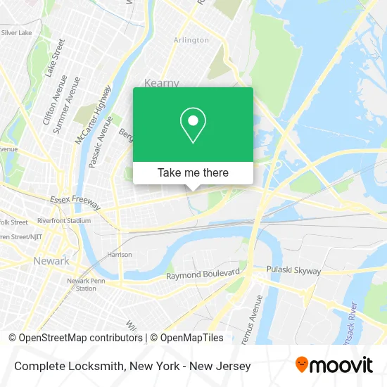 Complete Locksmith map