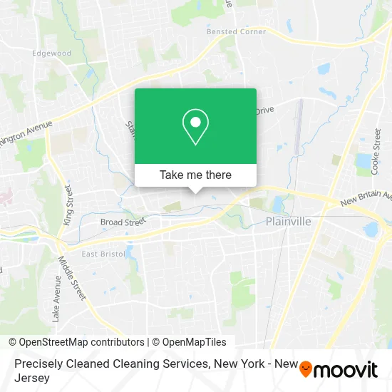 Precisely Cleaned Cleaning Services map