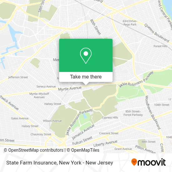 State Farm Insurance map