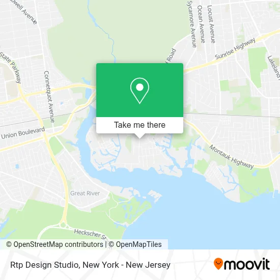 Rtp Design Studio map