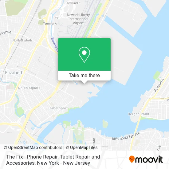 The Fix - Phone Repair, Tablet Repair and Accessories map