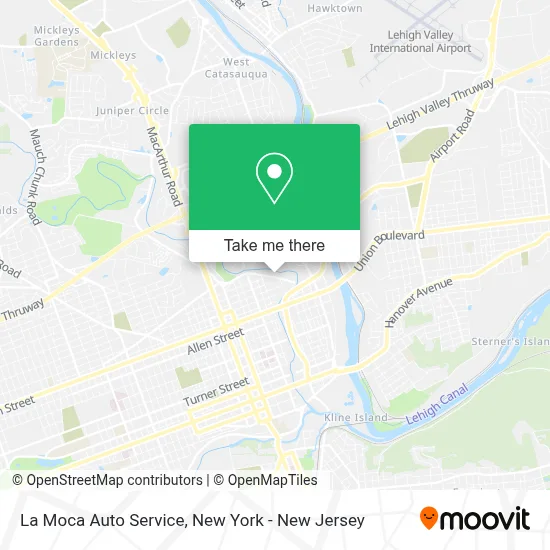 La Moca Auto Service map